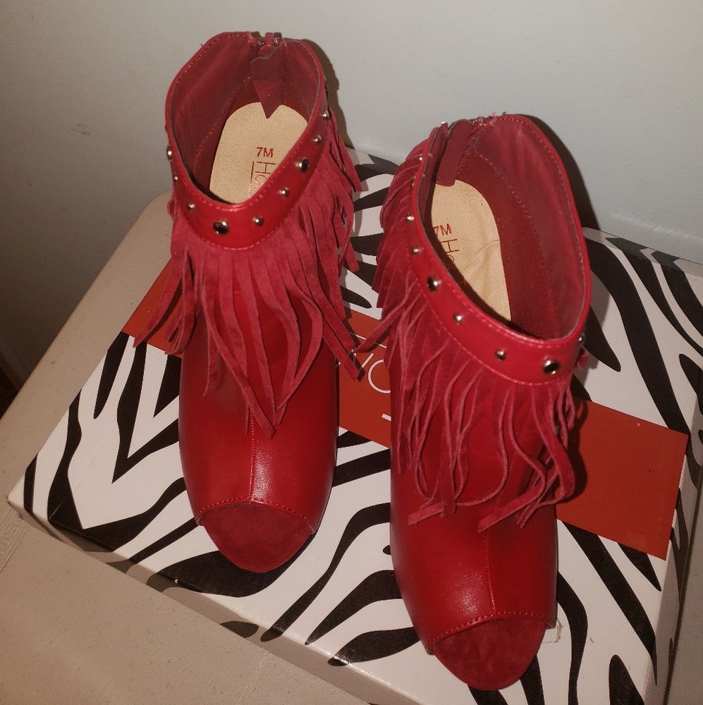 Fringe Booties